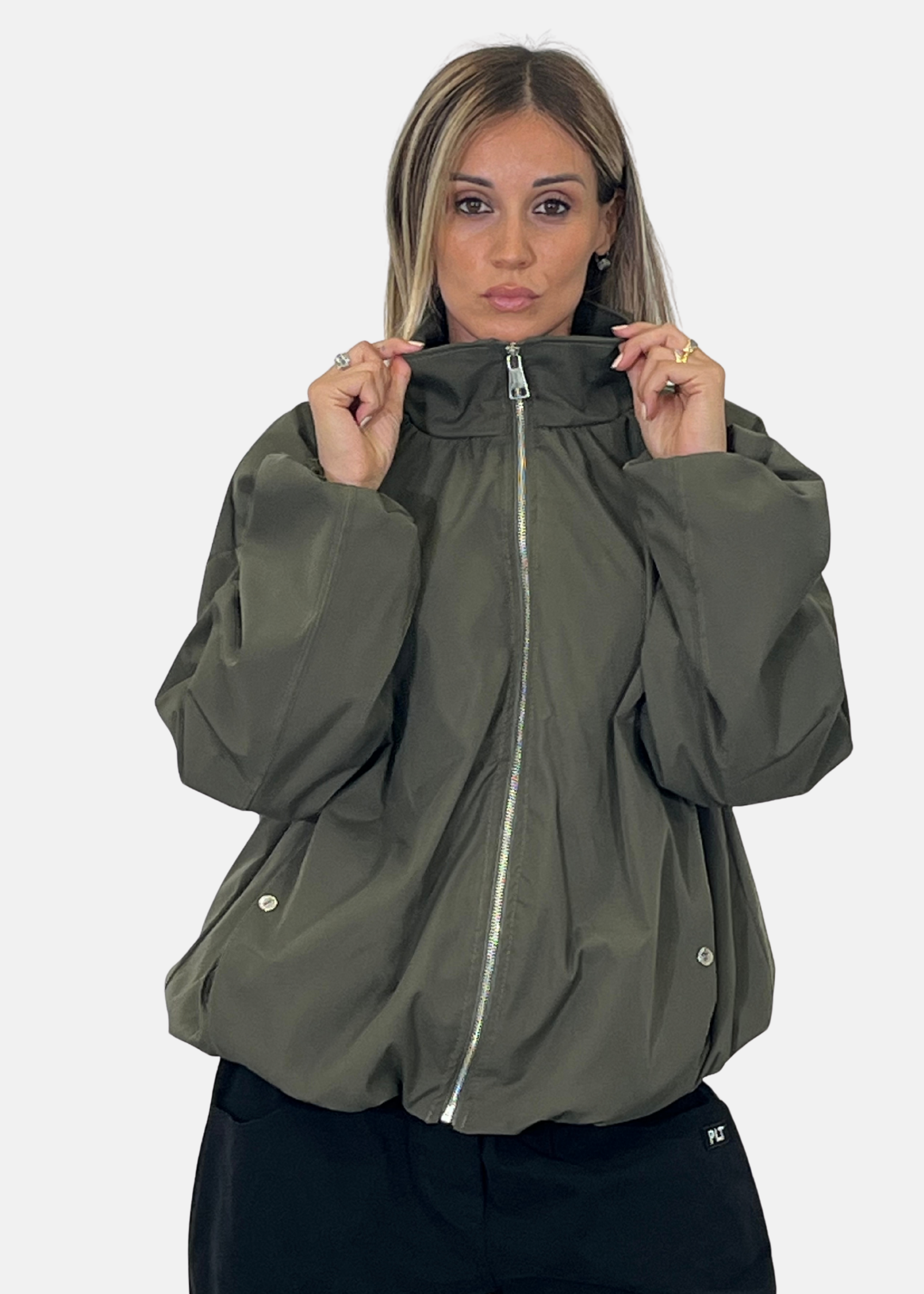Bomber donna in nylon