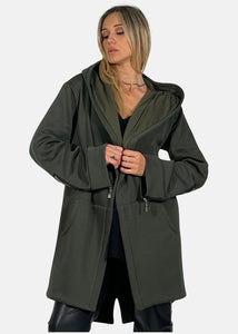 Cappotto in cotone blend