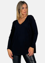 T-Shirt Donna Scolla a V
