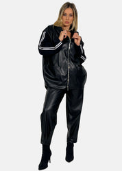 Pantaloni in ecopelle