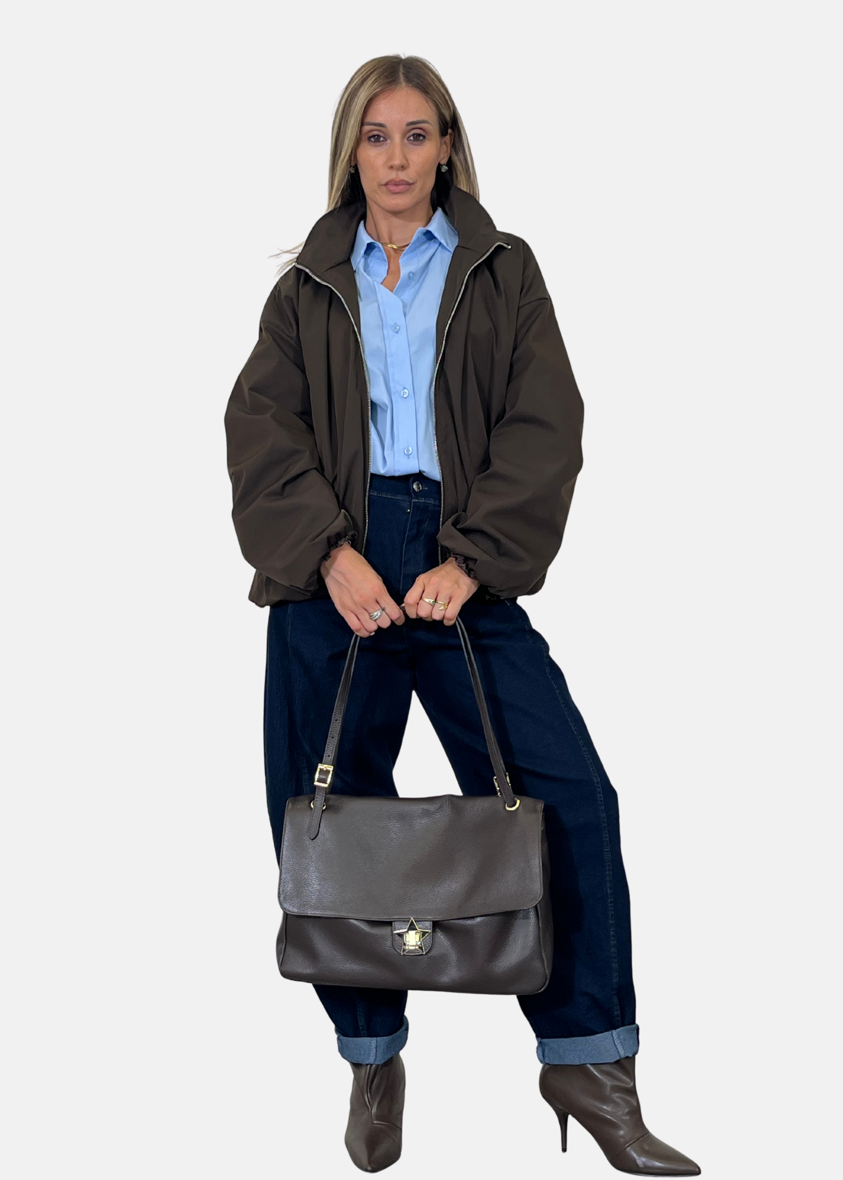 Borsa a Spalla in vera pelle