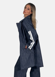 Giacca oversize lunga