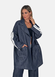 Giacca oversize lunga