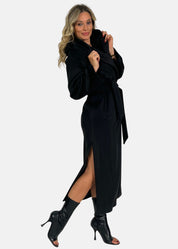 Cappotto con cappuccio