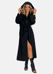 Cappotto con cappuccio