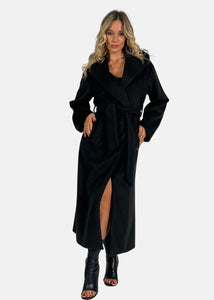 Cappotto con cappuccio
