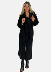 Cappotto con cappuccio