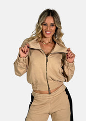 Bomber in felpa