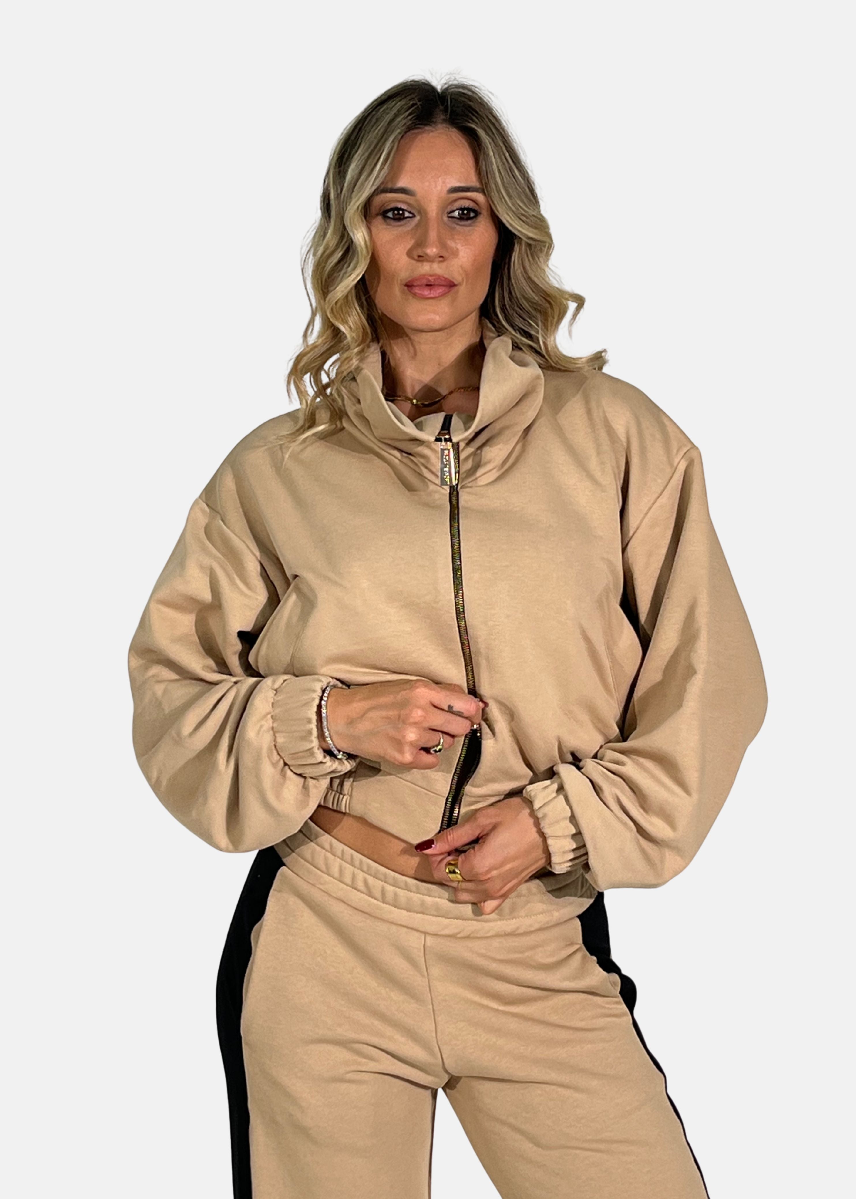 Bomber in felpa