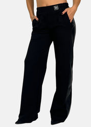 Pantaloni Donna con inserti in ecopelle