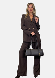 Bauletto in vera pelle