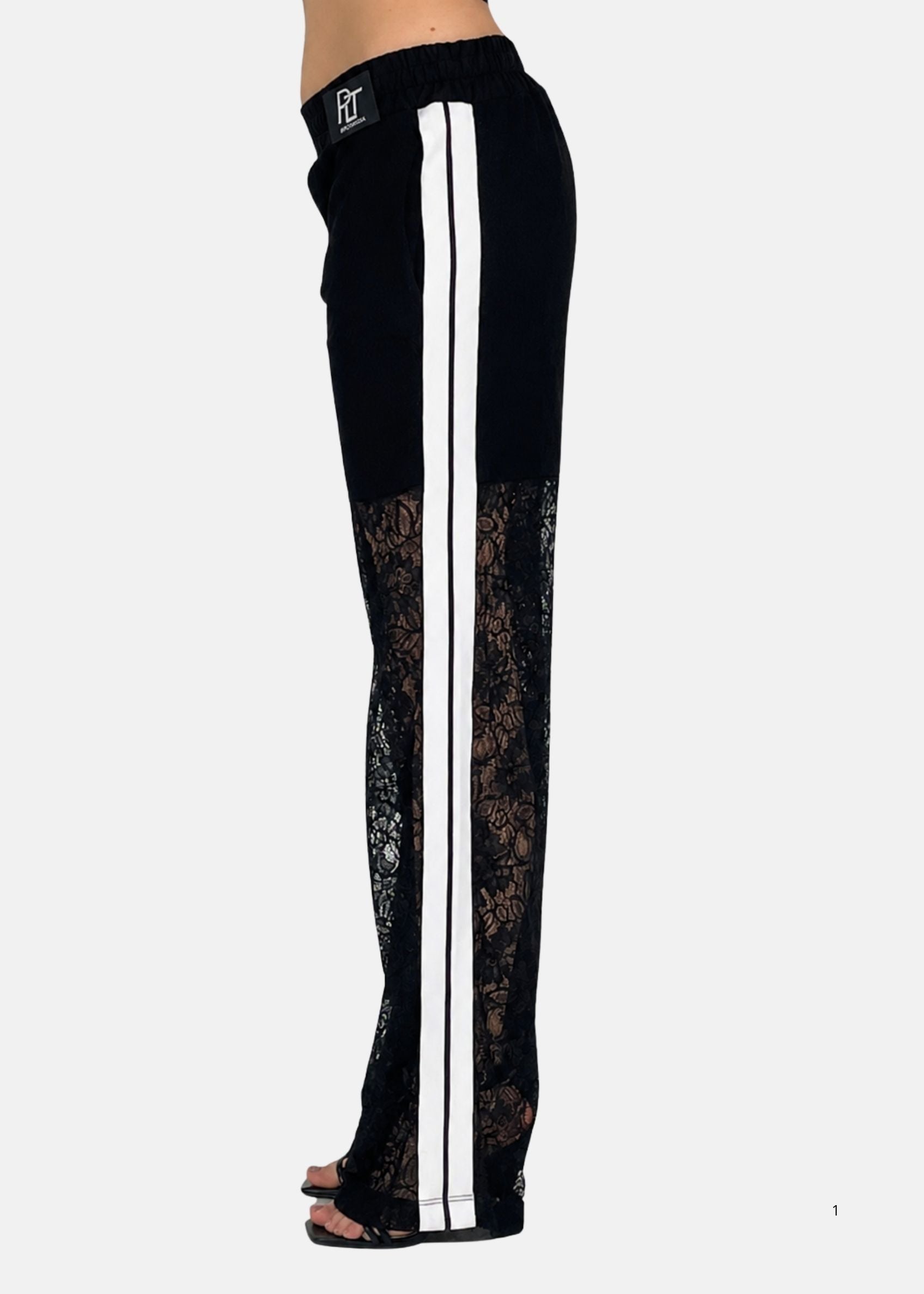 Pantaloni Palazzo in pizzo