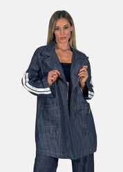 Giacca oversize lunga