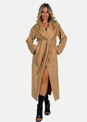 Cappotto con cappuccio