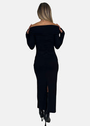 Abito Donna scollo Bardot