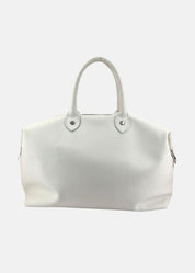 Bauletto large in ecopelle con stella argento