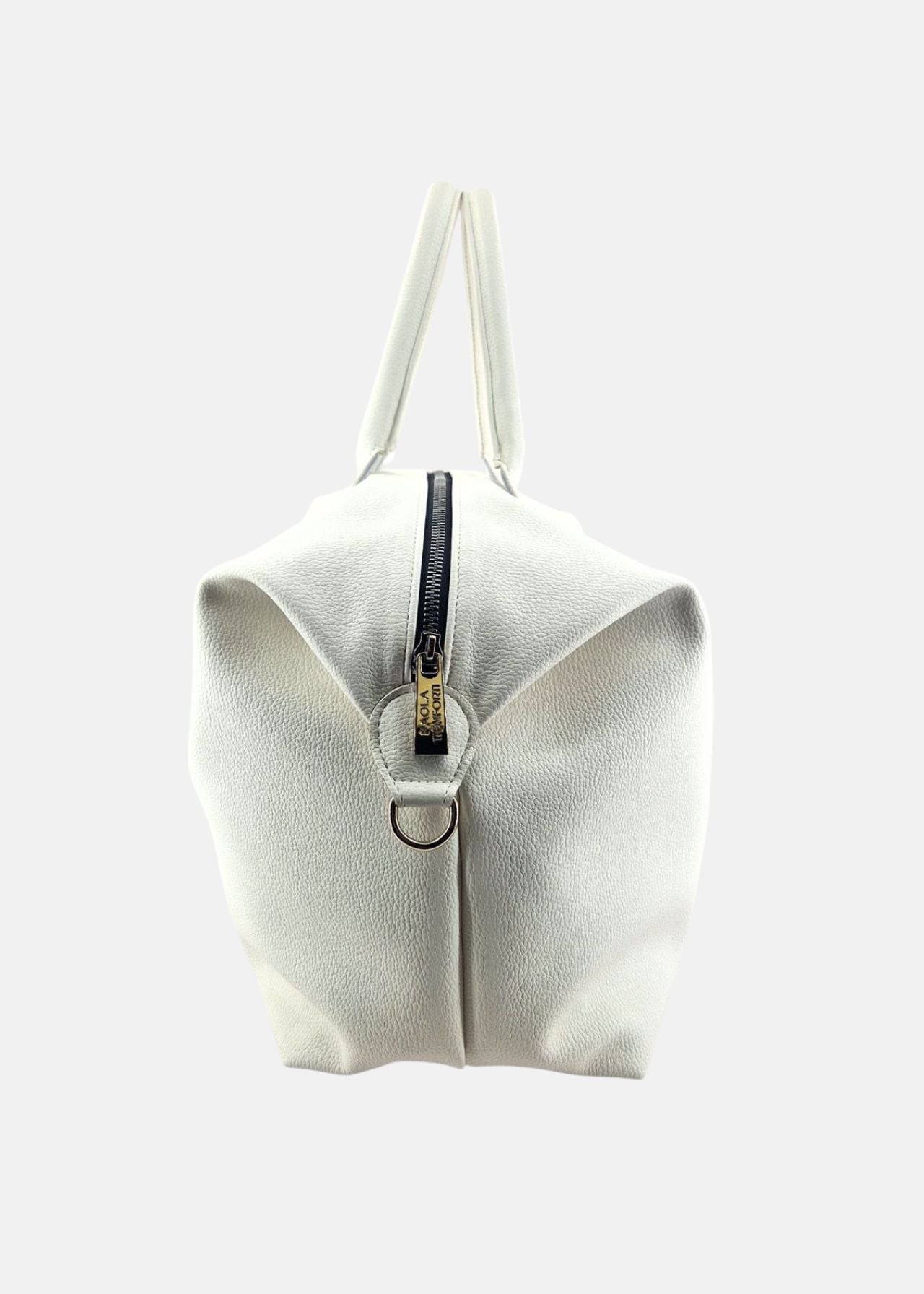 Bauletto large in ecopelle con stella argento