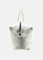 Bauletto large in ecopelle con stella argento