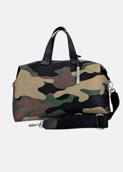 Bauletto large in neoprene camouflage