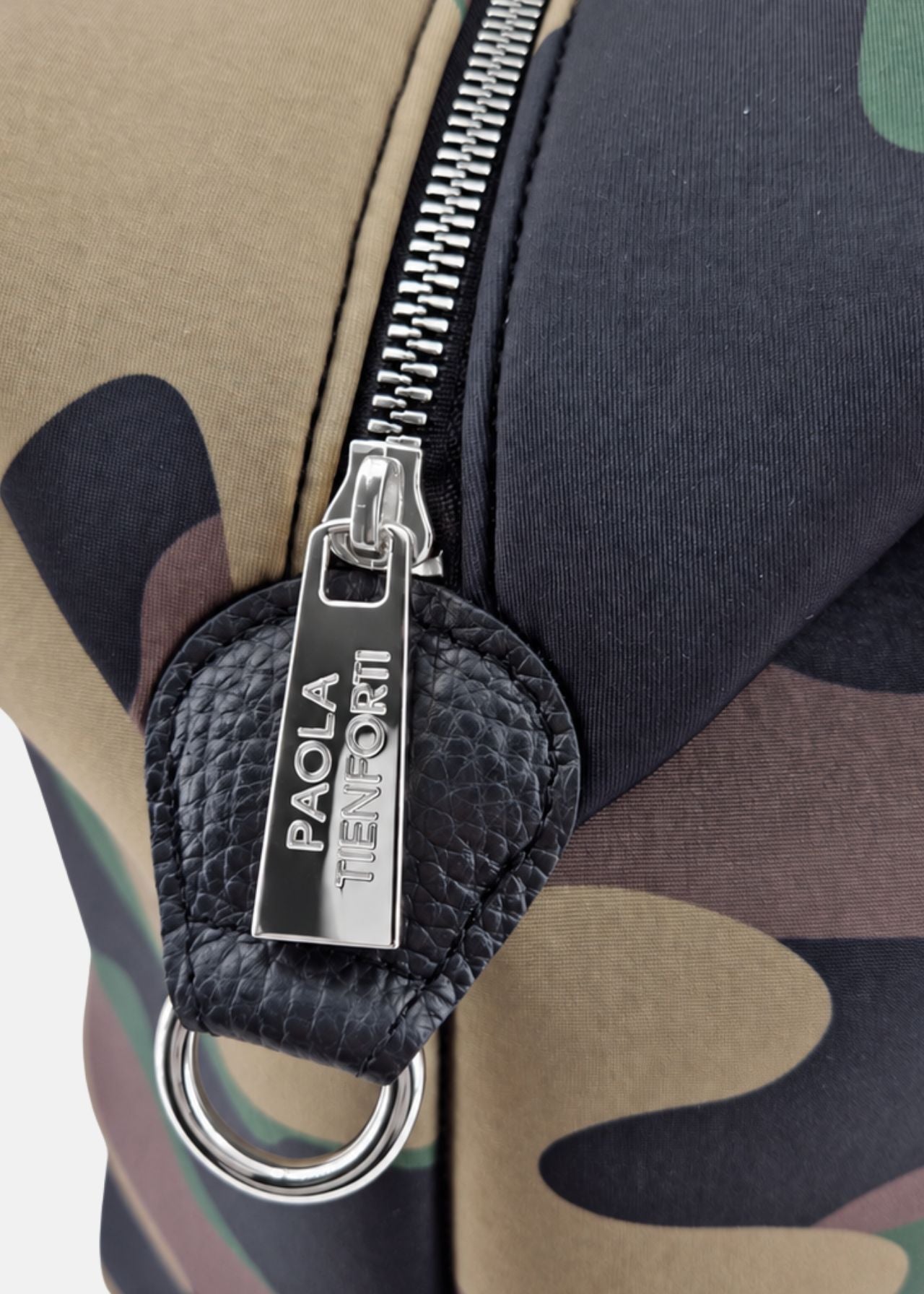 Bauletto large in neoprene camouflage