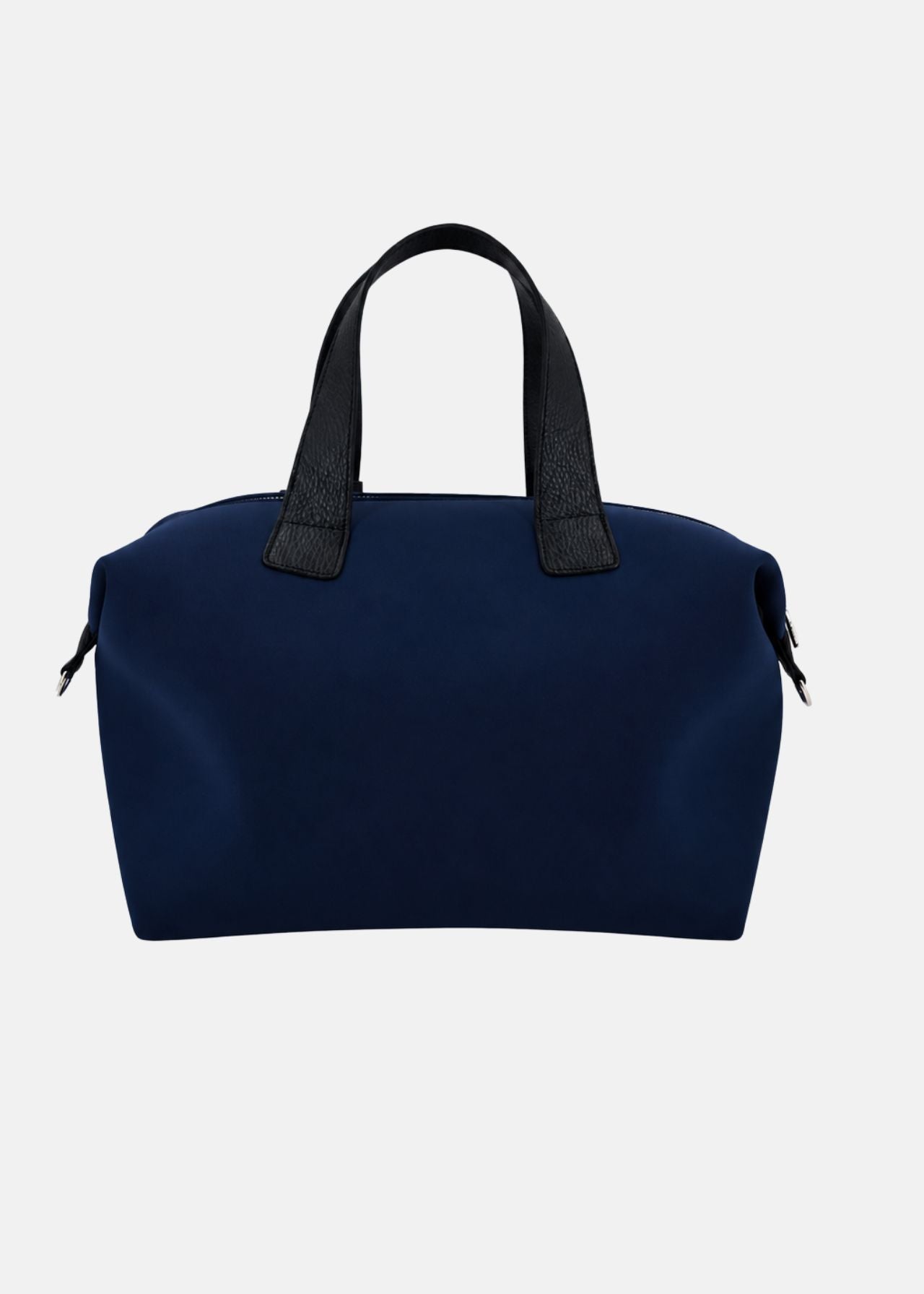 Bauletto medium in neoprene con dettagli argento