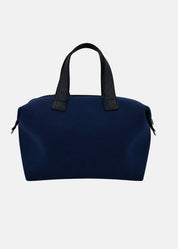 Bauletto medium in neoprene con dettagli argento