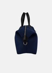Bauletto medium in neoprene con dettagli argento