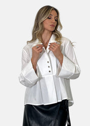 Blusa Effetto Camicia