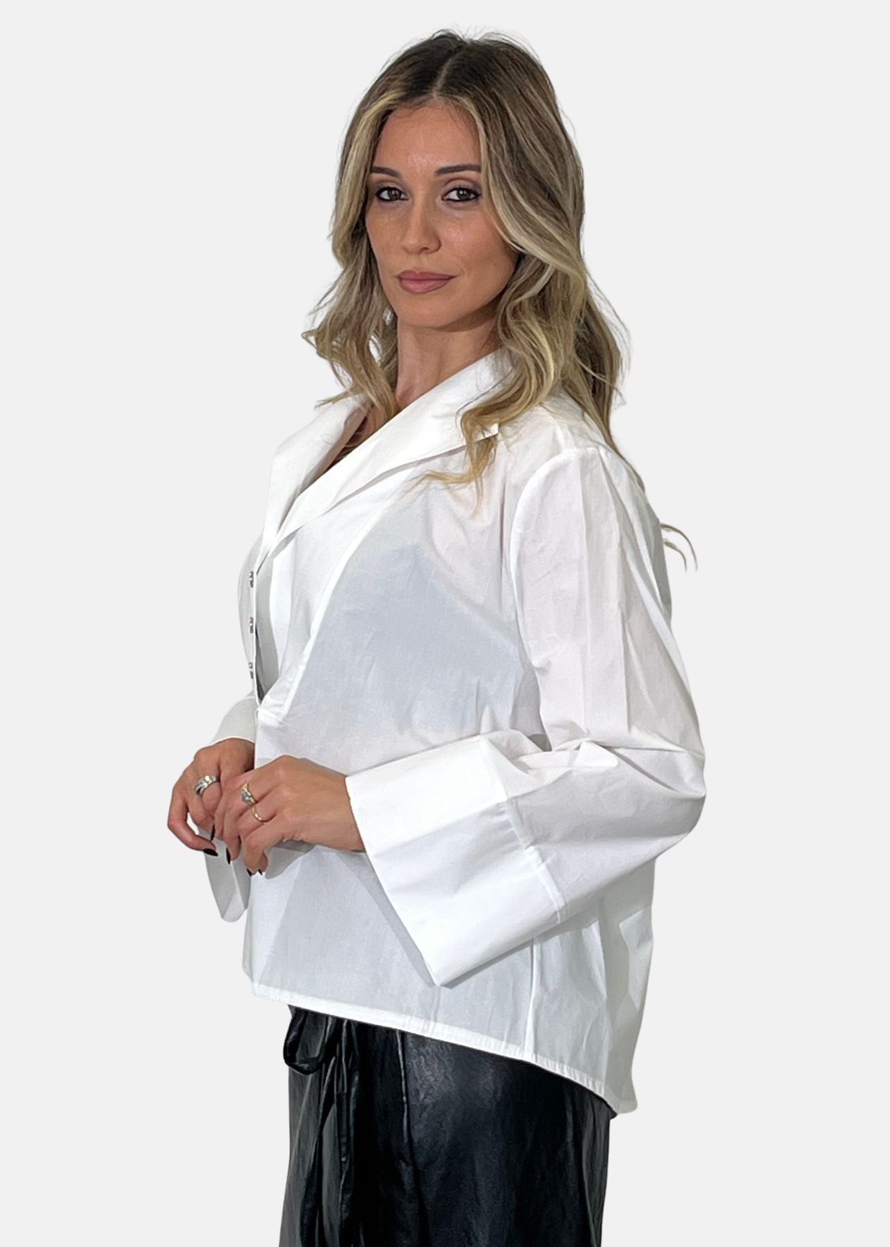 Blusa Effetto Camicia