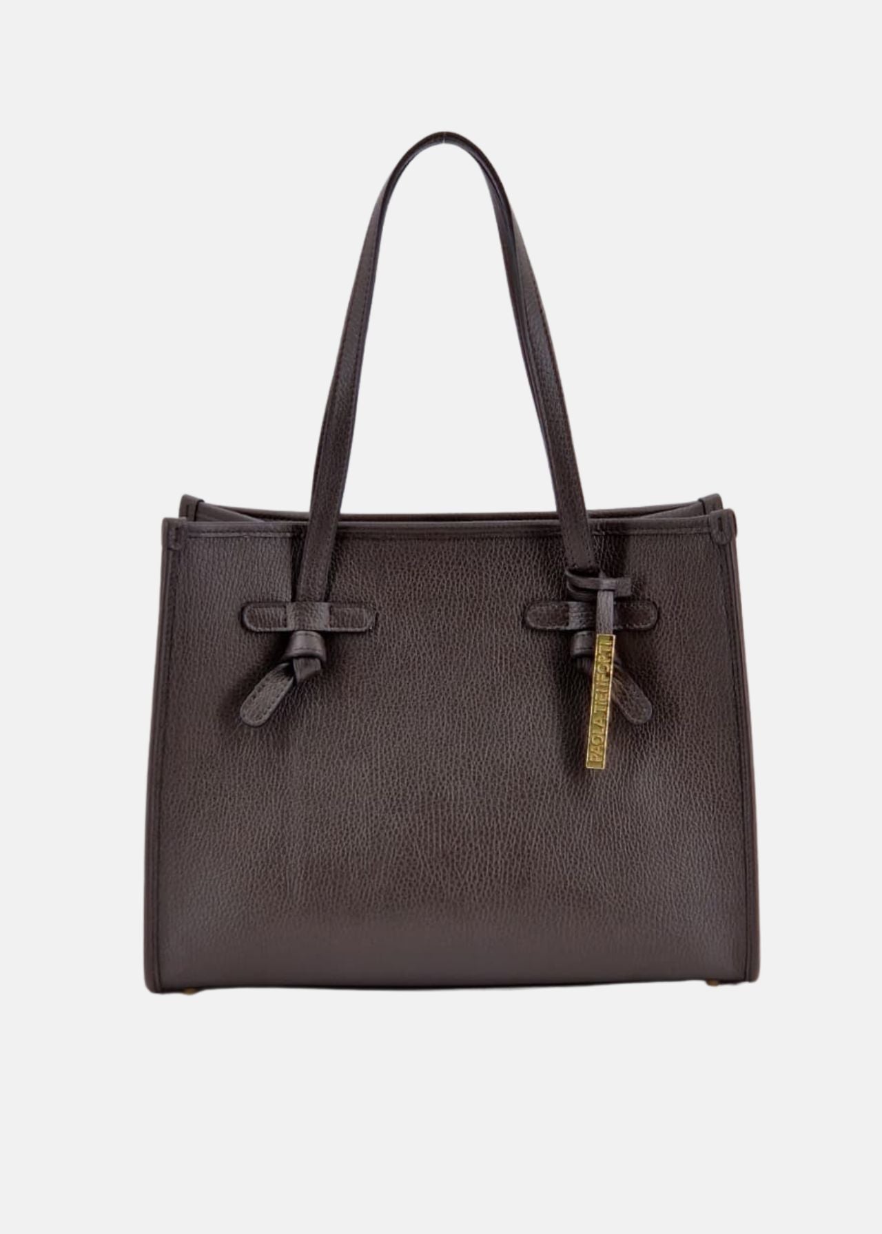 Shopper in vera pelle