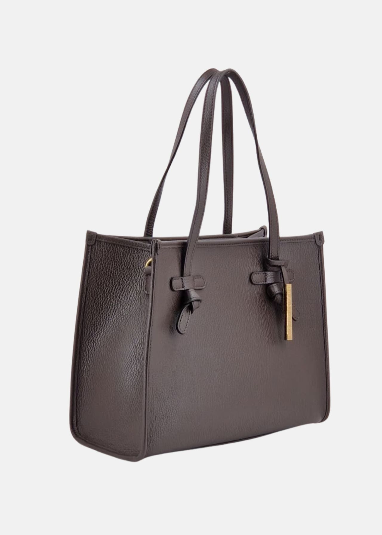 Shopper in vera pelle