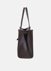 Shopper in vera pelle