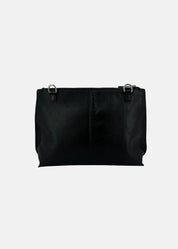 Borsa Donna a spalla in pelle con tracolla borchiata