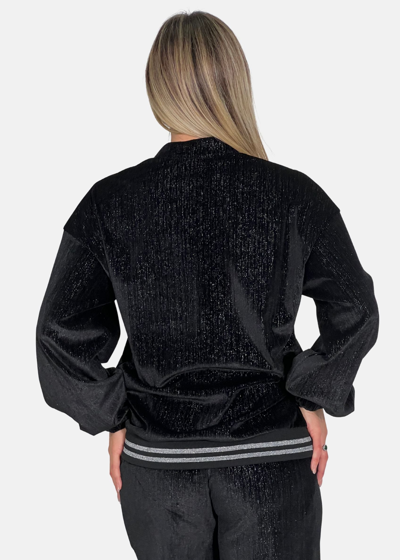 Felpa Donna Ciniglia Lurex