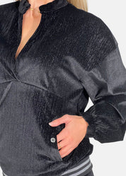 Felpa Donna Ciniglia Lurex