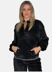 Felpa Donna Ciniglia Lurex