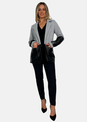 Giacca Donna Felpa ed Ecopelle