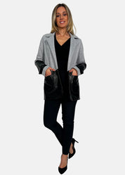 Giacca Donna Felpa ed Ecopelle