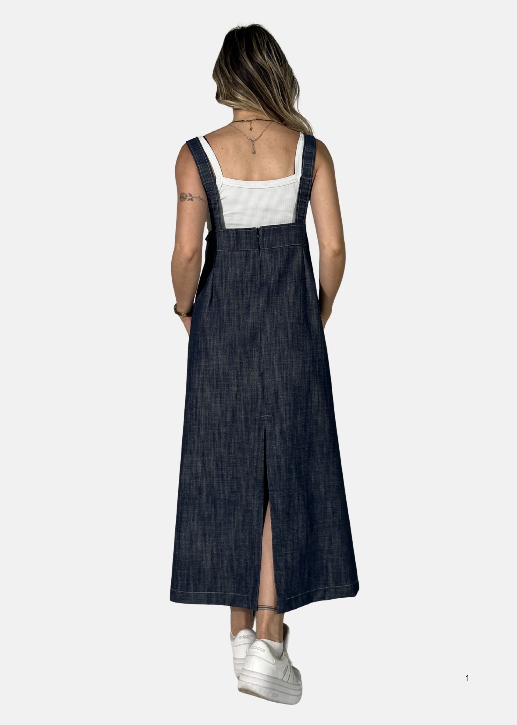 Salopette gonna in Jeans