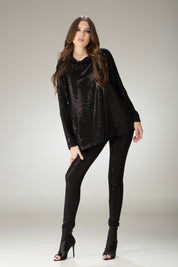 Leggings in Maglina Lurex