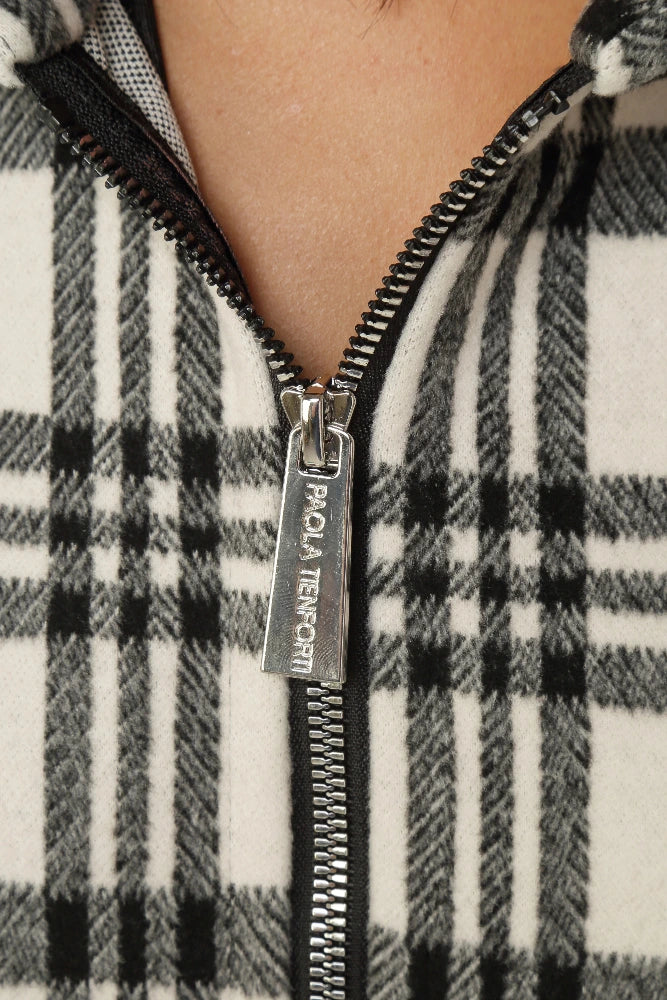 Poncho con zip - Paola Tienforti - Sito Ufficiale