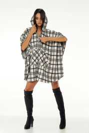 Poncho con zip