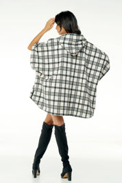 Poncho con zip