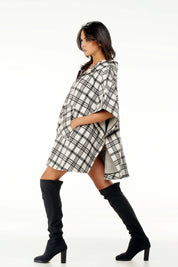 Poncho con zip