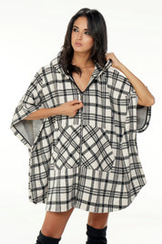 Poncho con zip
