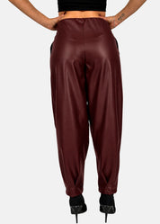 Pantalone in ecopelle