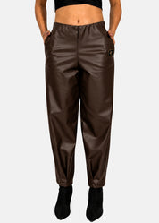 Pantalone in ecopelle