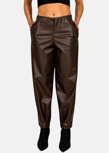 Pantalone in ecopelle