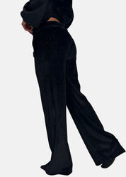 Pantalone a Palazzo in Ciniglia Lurex