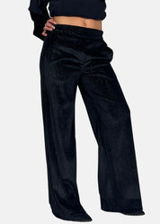 Pantalone a Palazzo in Ciniglia Lurex